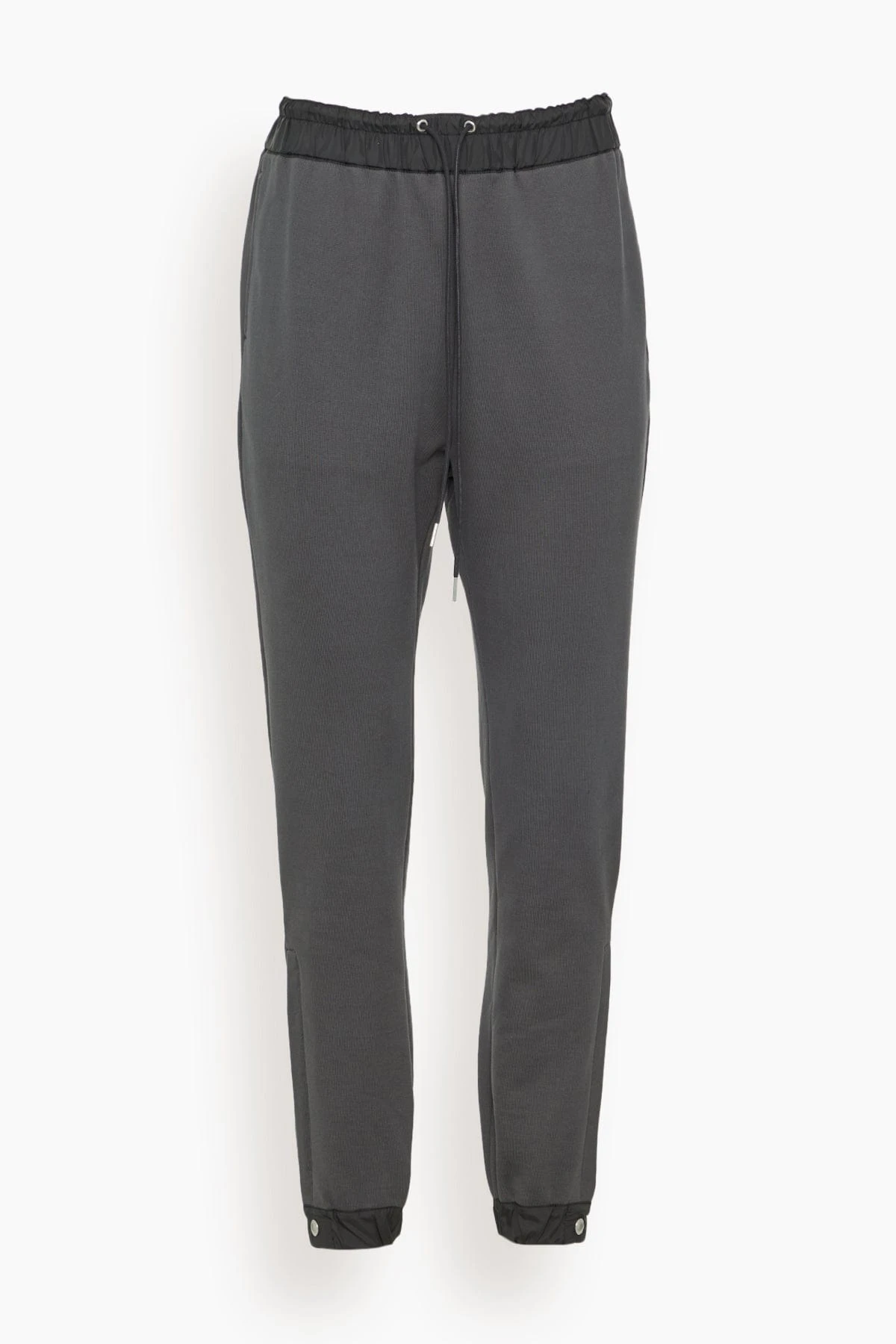 Sacai Sweat Jersey Pants In Charcoal Gray 3 Sacai Sweat Jersey Pants In Charcoal Gray