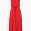 Ada Midi Dress In Red 2 Ada Midi Dress In Red -DOROTHE Clothing Shop a6223881513d84bfb9311f8352582f81
