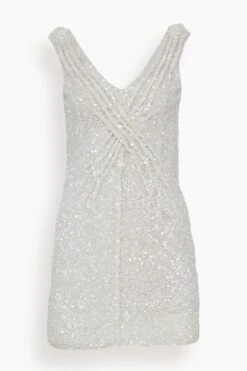 Elio Mini Dress In Snow