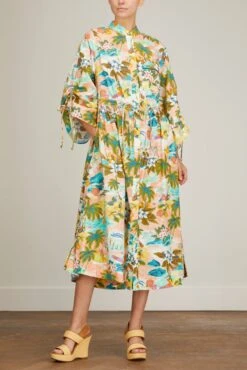 Mermaid Point Midi Dress In Guava 9 Mermaid Point Midi Dress In Guava -DOROTHE Clothing Shop alemais MermaidPointMidiDressinGuava 2