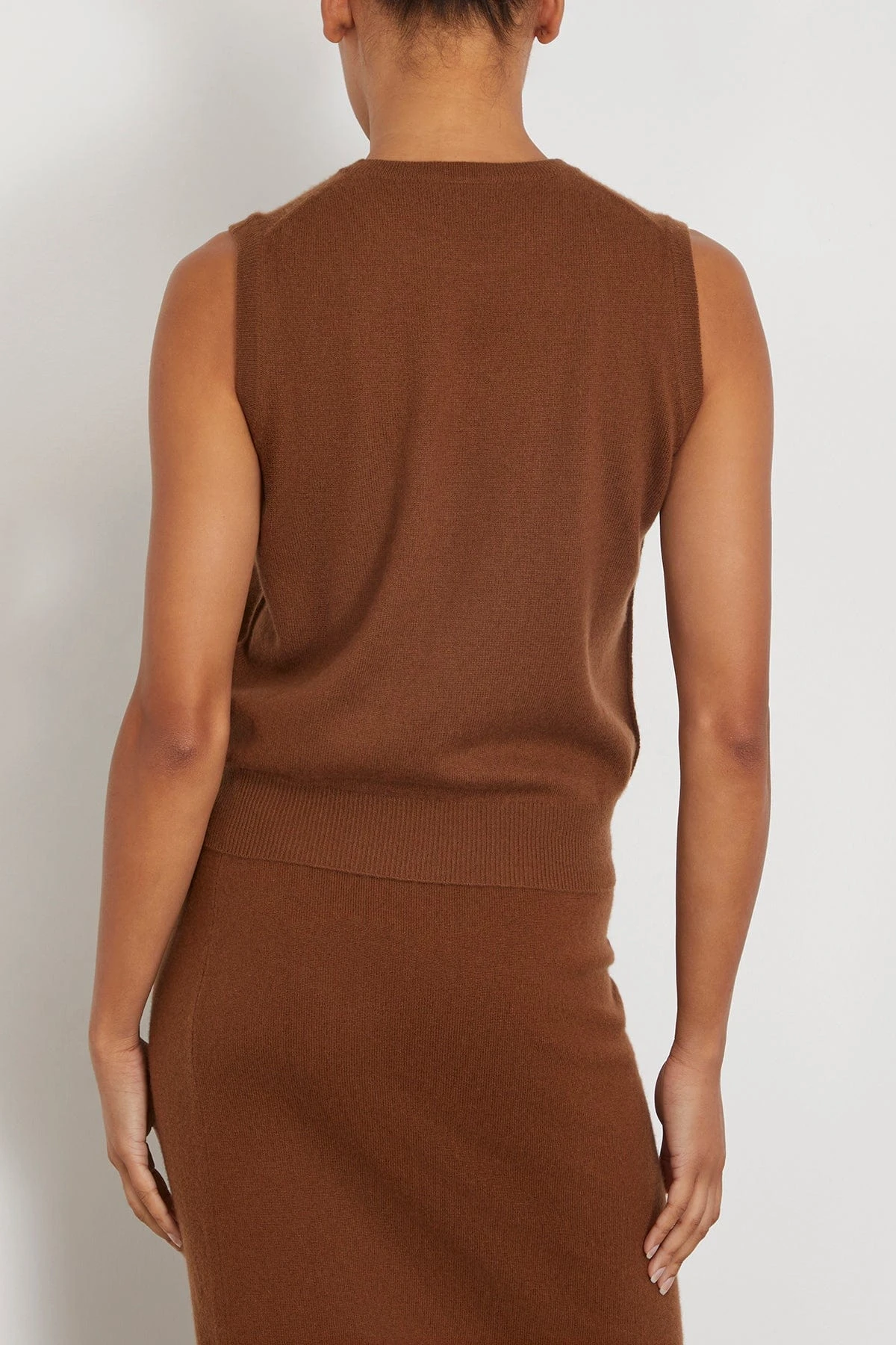 ALLUDE RD Sweater 0/1 In Brown 6 ALLUDE RD Sweater 0/1 In Brown - Image 4