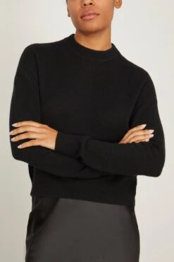 ALLUDE RD Sweater In Black 8 ALLUDE RD Sweater In Black -DOROTHE Clothing Shop allude RDSweaterinBlack 2
