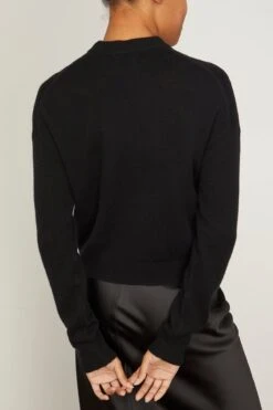 ALLUDE RD Sweater In Black 9 ALLUDE RD Sweater In Black -DOROTHE Clothing Shop allude RDSweaterinBlack 3