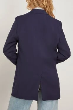 Two Buttons Jacket In Night Blue -DOROTHE Clothing Shop ami TwoButtonsJacketinNightBlue 3