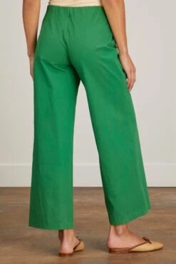 Fallon Pull On Pant In Kelly Green -DOROTHE Clothing Shop ann mashburn fallon pull on pant in kelly green 3