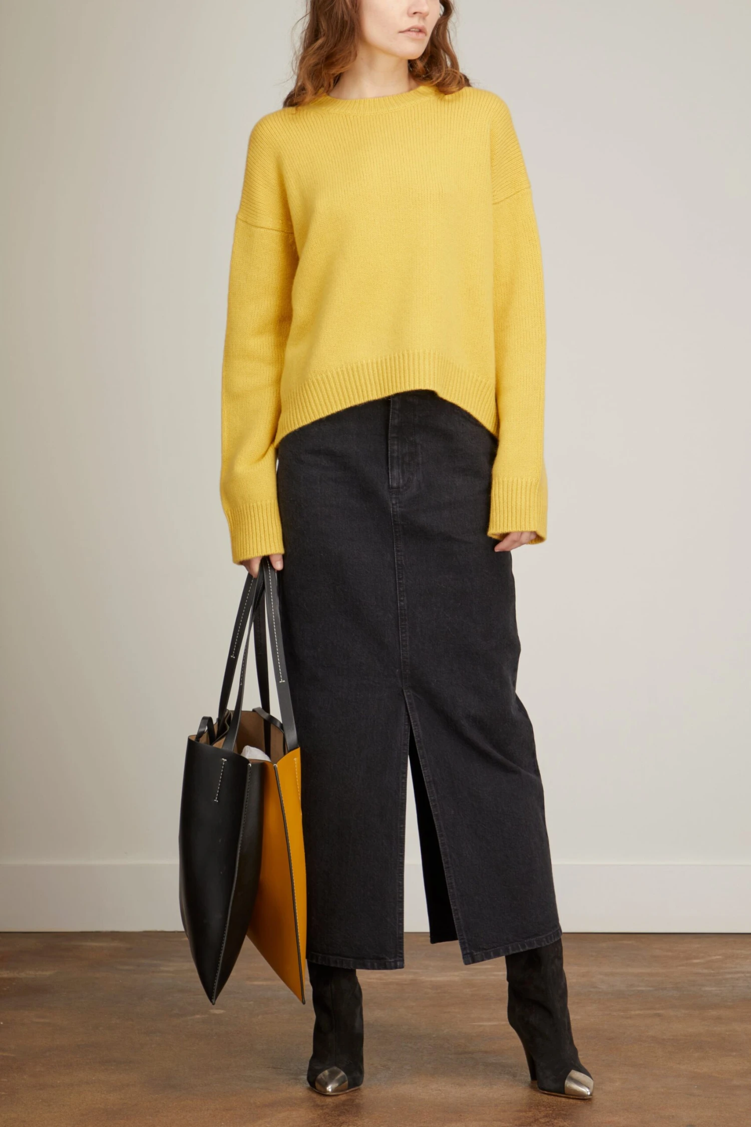 The Ivy Jumper In Canary Yellow 4 The Ivy Jumper In Canary Yellow - Image 2