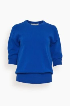 Well Sweater In Primary Blue