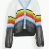 Two In One Sheer Cardigan In Rainbow Multi -DOROTHE Clothing Shop ba1d1b10dd12c4add43bf8947c6421c8