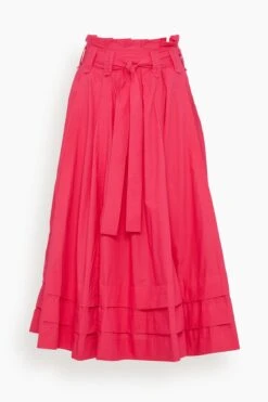 ULLA JOHNSON Dylan Skirt In Orchid