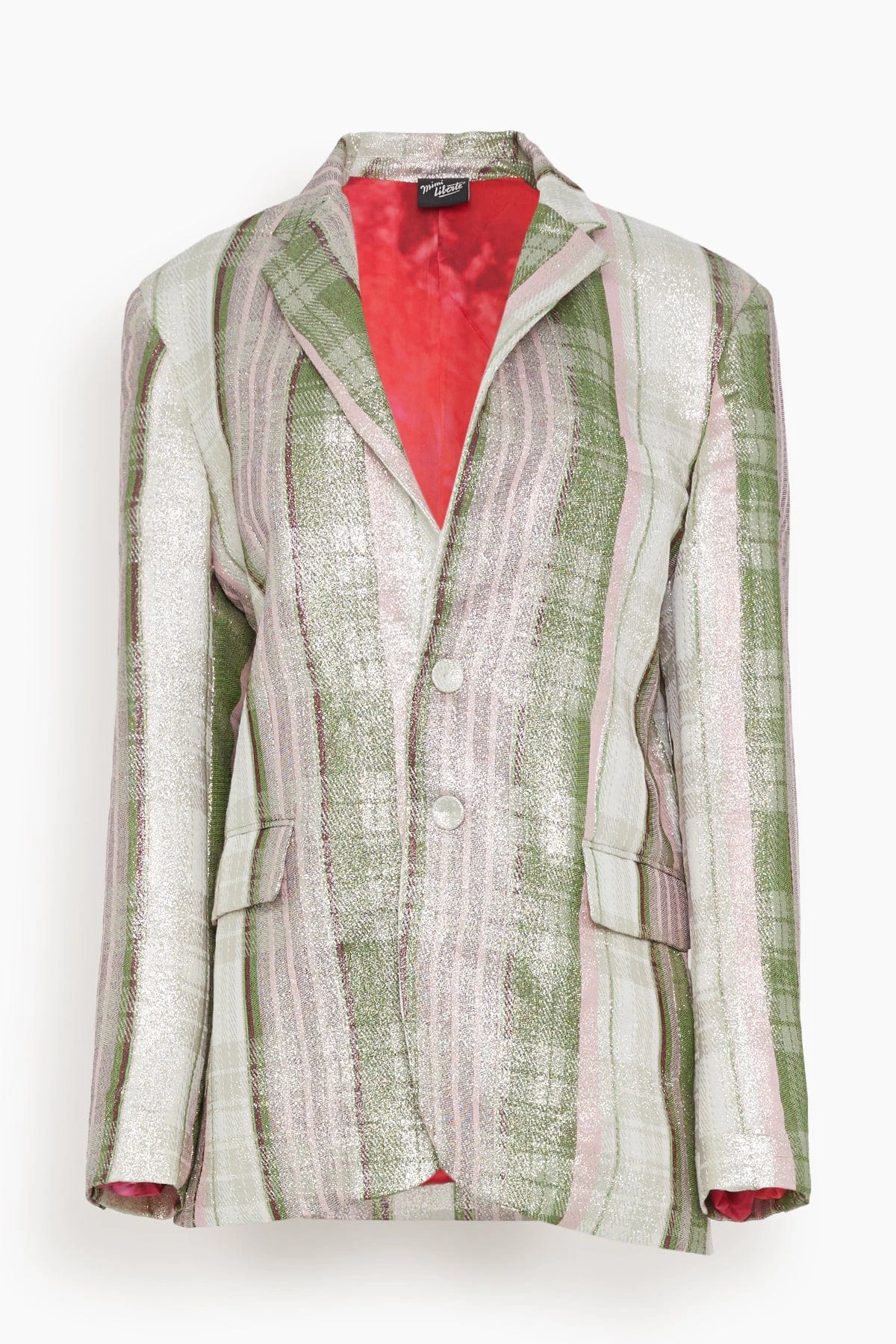 John Jacket In Pink Tartan 3 John Jacket In Pink Tartan