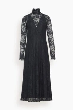 Demil Dress In Black