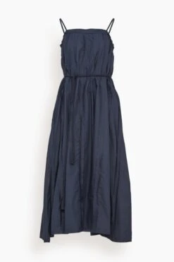 ULLA JOHNSON Leela Dress In Midnight