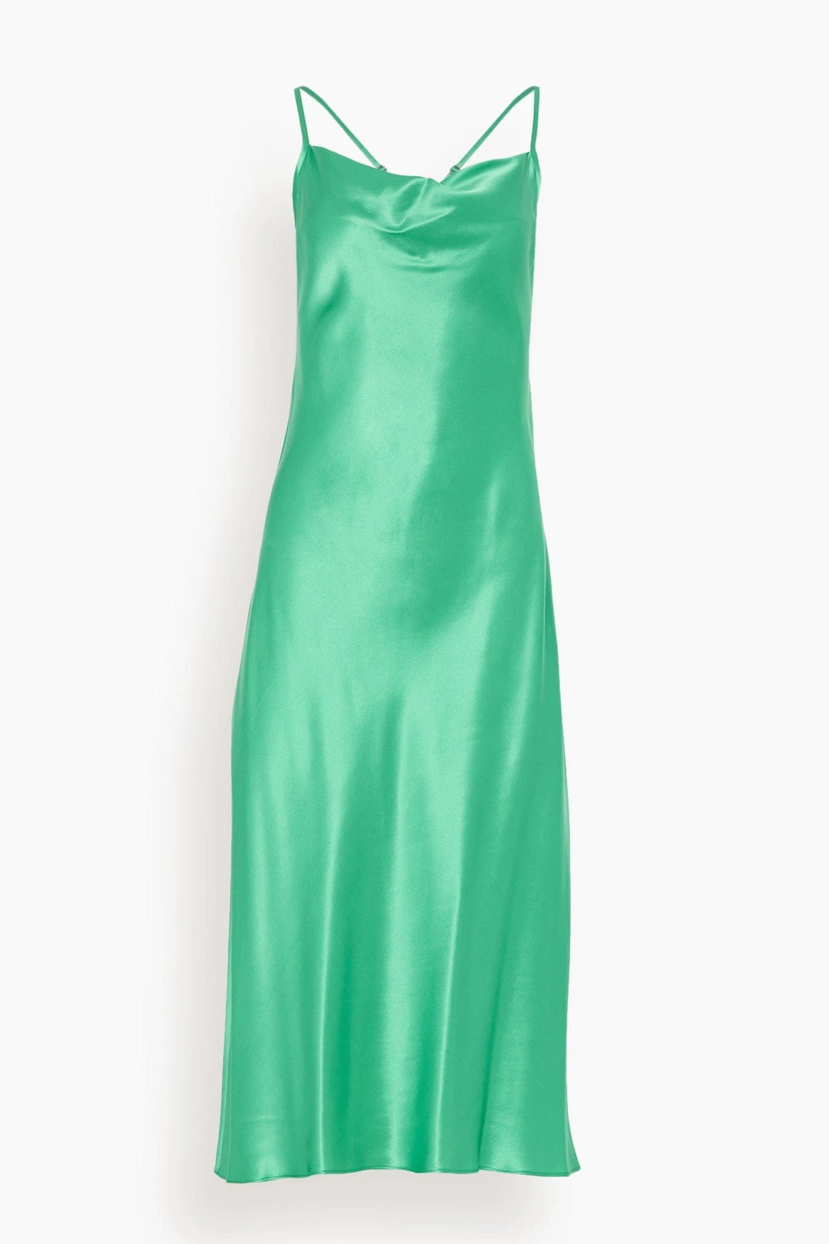 Cowl Neck Dress In Midori 3 Cowl Neck Dress In Midori