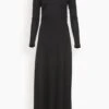 Long Sleeve Jersey Open Back Dress In Black 2 Long Sleeve Jersey Open Back Dress In Black -DOROTHE Clothing Shop c715e773bfbec7857362f1ec9d3f8804