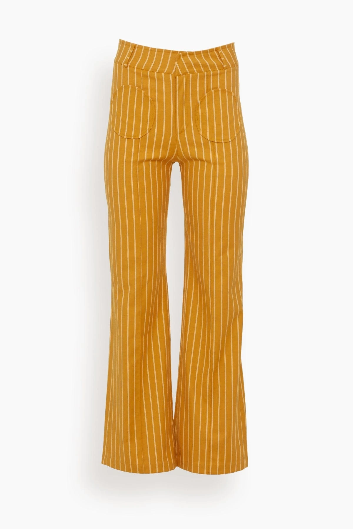 Yoshi Pants In Mustard Stripes 3 Yoshi Pants In Mustard Stripes