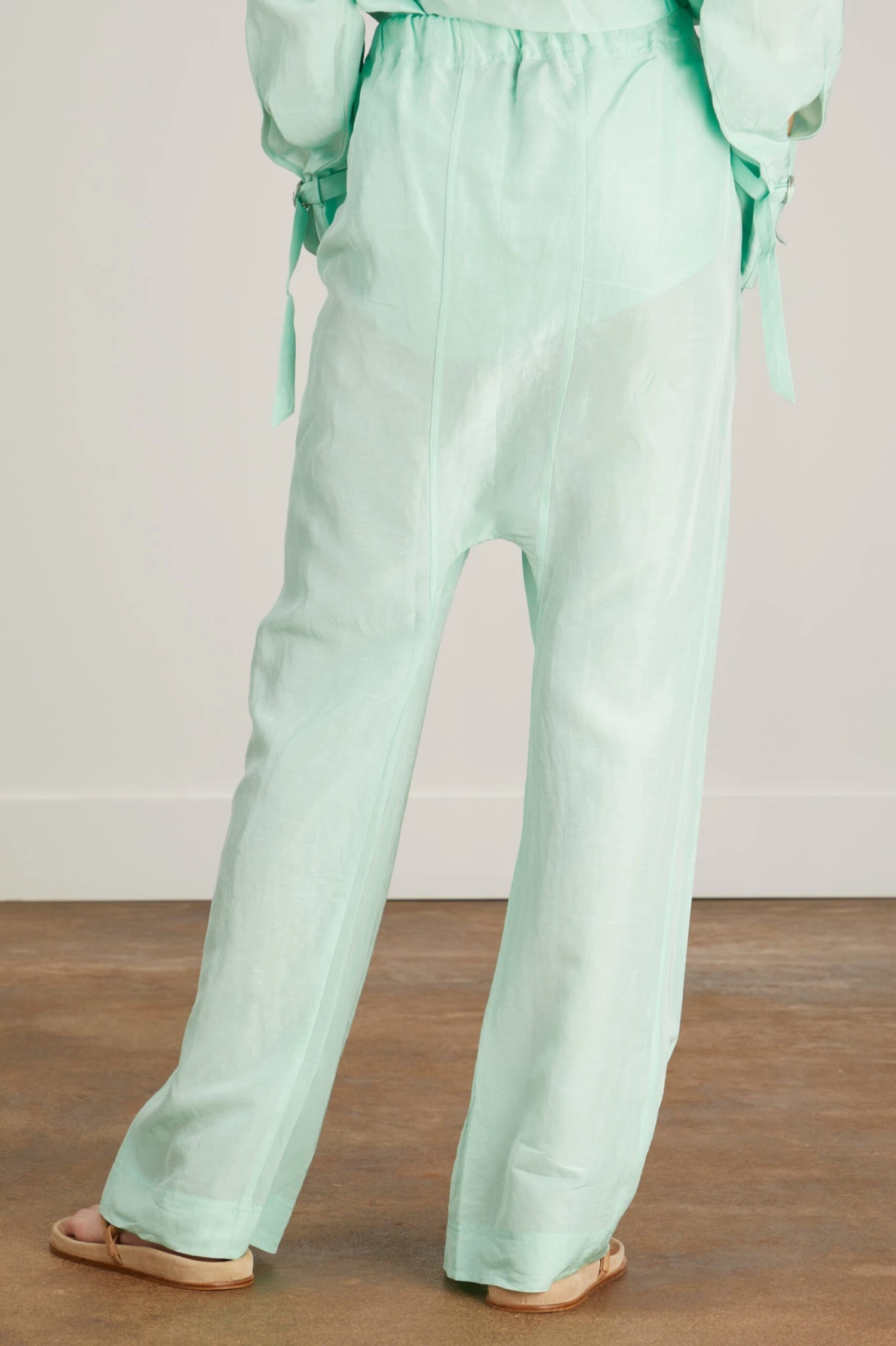 Parum Trouser In Mint 6 Parum Trouser In Mint - Image 4