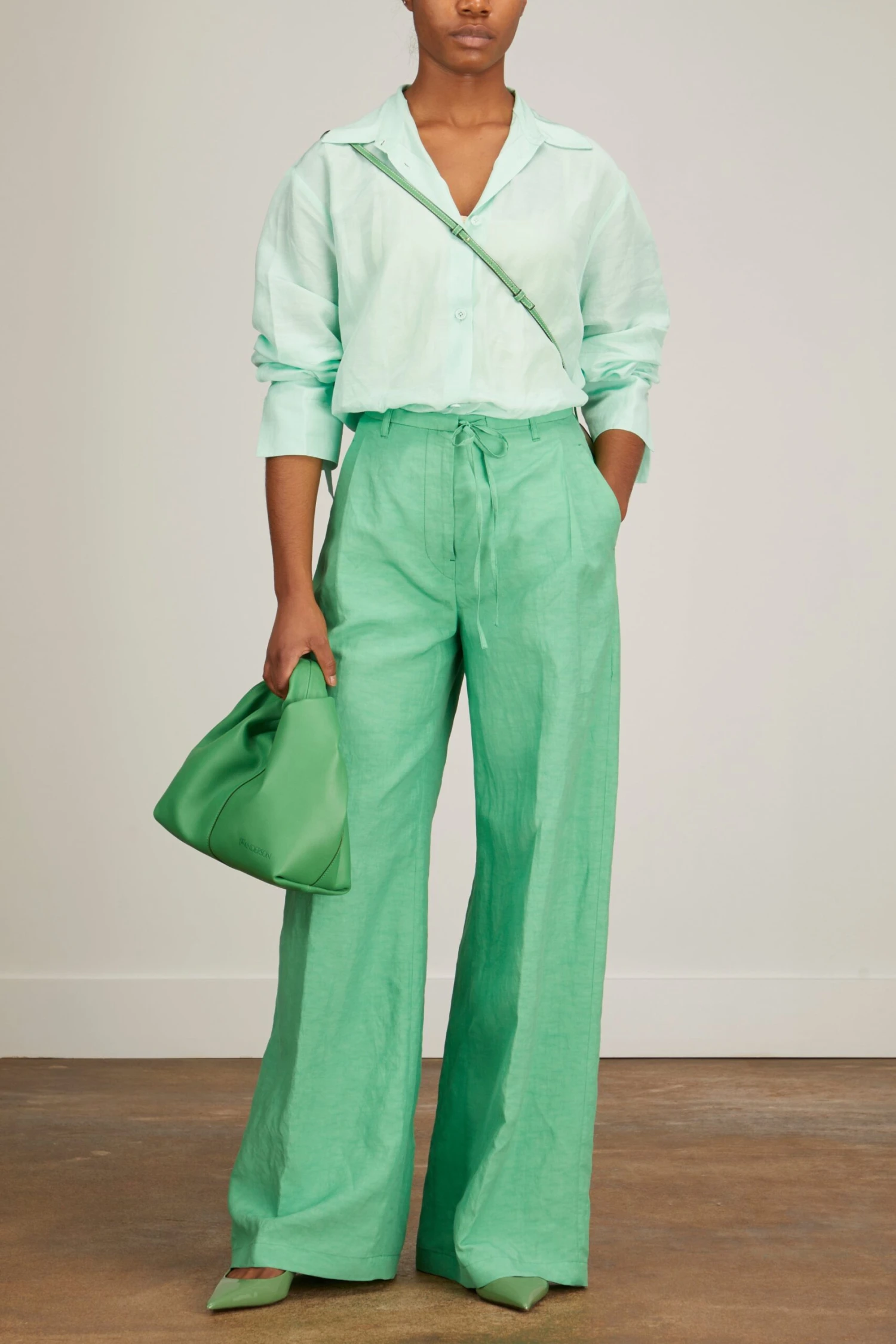 Pretsi Trouser In Jade 4 Pretsi Trouser In Jade - Image 2