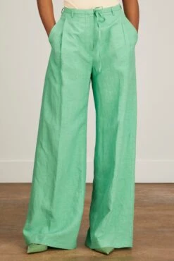 Pretsi Trouser In Jade 9 Pretsi Trouser In Jade -DOROTHE Clothing Shop christian wijnants pretsi trouser in jade 2