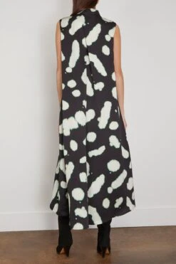 Dade Dress In Black White Galaxy Big -DOROTHE Clothing Shop christianwijnants DadeDressinBlackWhiteGalaxyBig 3