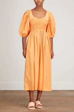 Veneto Dress In Apricot -DOROTHE Clothing Shop ciaolucia VenetoDressinApricot 2