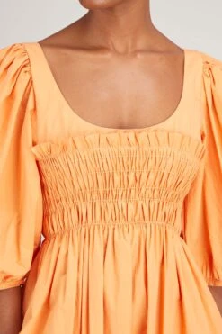 Veneto Dress In Apricot -DOROTHE Clothing Shop ciaolucia VenetoDressinApricot 4