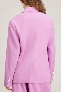 Oversized Unstructured Jacket In Grape -DOROTHE Clothing Shop cjr oversized unstructured jacket in grape 3