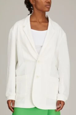 Gala Tailored Jacket In White 9 Gala Tailored Jacket In White -DOROTHE Clothing Shop cog gala tailored jacket in white 2