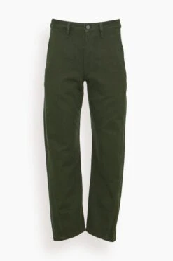 Lemaire Twisted Pant In Green