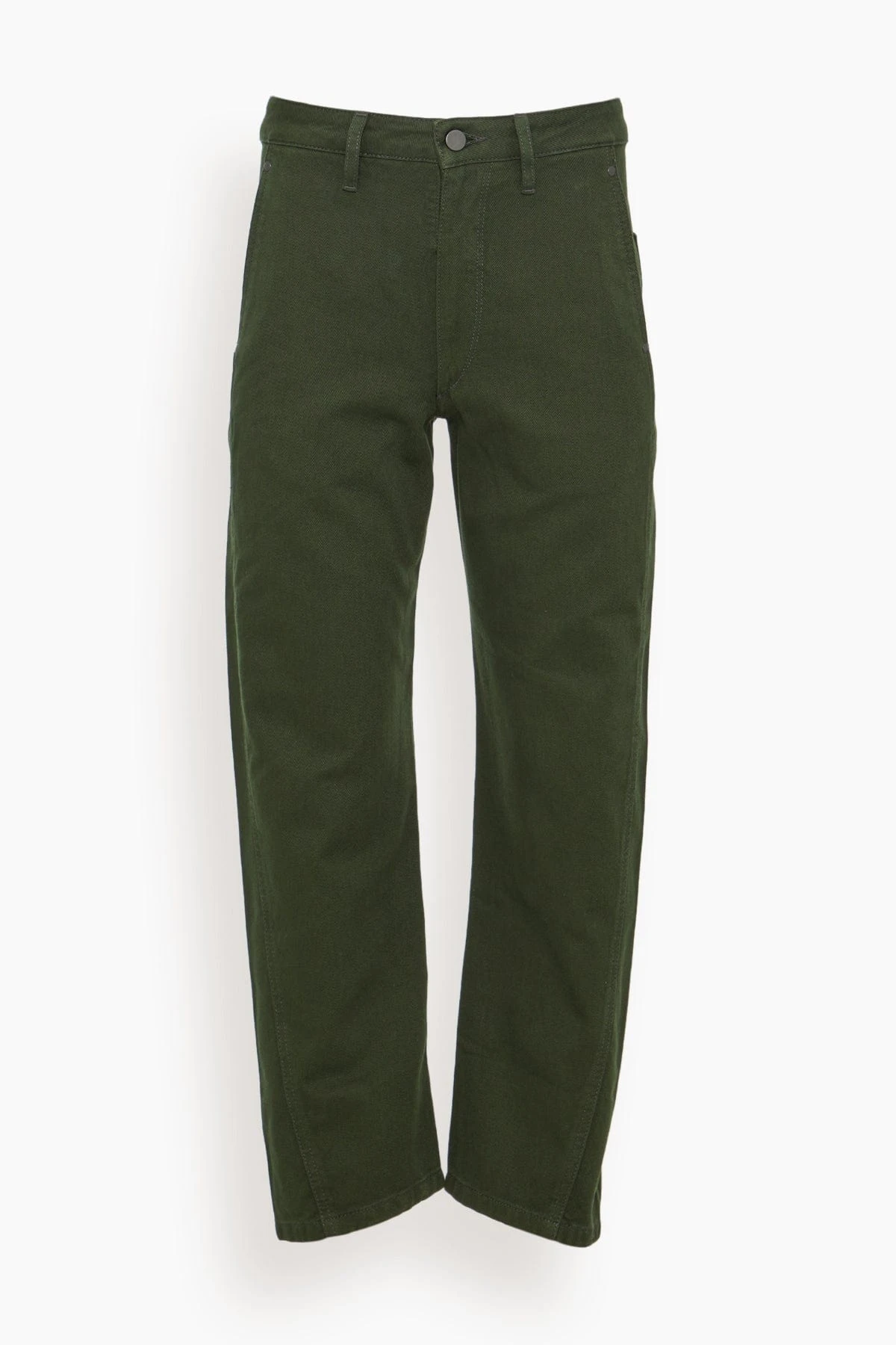 Lemaire Twisted Pant In Green 3 Lemaire Twisted Pant In Green