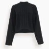 Walker Cable Knit Sweater In Black 1 Walker Cable Knit Sweater In Black -DOROTHE Clothing Shop d37c7ac9fb5d680e158f92566eac55ca