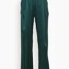 Emerson Pleated Silk Pant In Deep Forest 2 Emerson Pleated Silk Pant In Deep Forest -DOROTHE Clothing Shop d3da8417a9d9741d1ad06725073f8c80