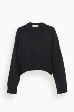 Oversized Sweater In Black