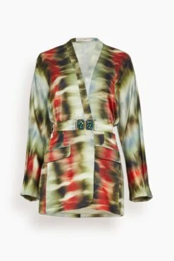 Vogogna Jacket In Multi Linear