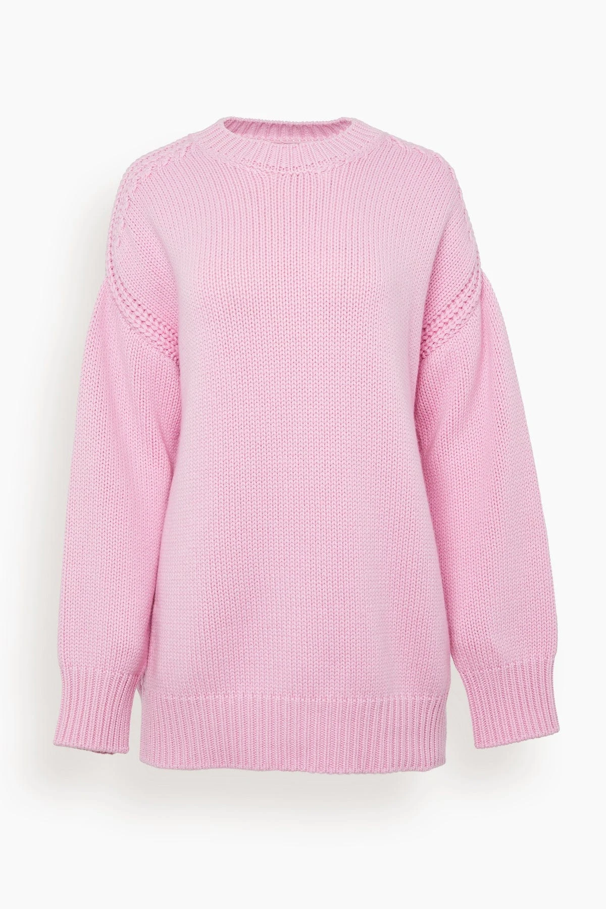 Giro Collo Knit Sweater In Rosa 3 Giro Collo Knit Sweater In Rosa