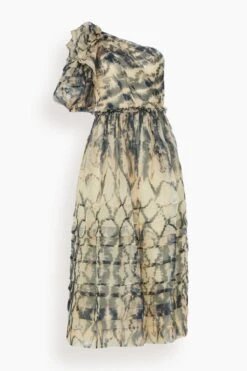 ULLA JOHNSON Artemis Dress In Fossil