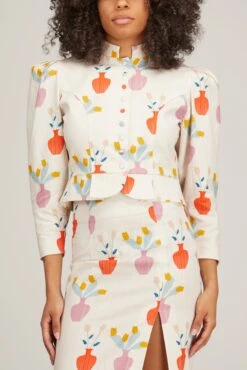 Amoako Jacket In Flower Vase 9 Amoako Jacket In Flower Vase -DOROTHE Clothing Shop destree amoako jacket in flower vase 2