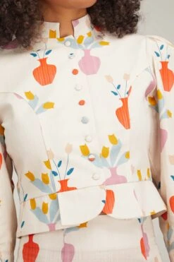 Amoako Jacket In Flower Vase 11 Amoako Jacket In Flower Vase -DOROTHE Clothing Shop destree amoako jacket in flower vase 4 1