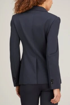 DOROTHEE SCHUMACHER Emotional Essence Jacket In Dark Navy -DOROTHE Clothing Shop dorothee EmotionalEssenceJacketinDarkNavy 3