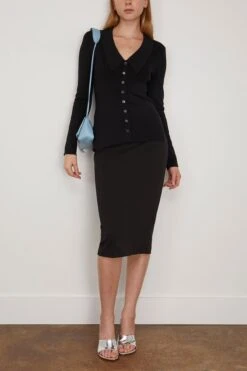 DOROTHEE SCHUMACHER Merino Elegance Pullover In Pure Black 7 DOROTHEE SCHUMACHER Merino Elegance Pullover In Pure Black -DOROTHE Clothing Shop dorothee MerinoElegancePulloverinPureBlack 1