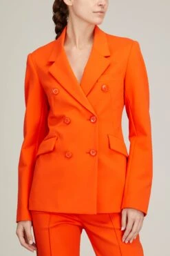 DOROTHEE SCHUMACHER Emotional Essence Jacket In Spiced Orange 9 DOROTHEE SCHUMACHER Emotional Essence Jacket In Spiced Orange -DOROTHE Clothing Shop dorothee schumacher emotional essence jacket in spiced orange 2