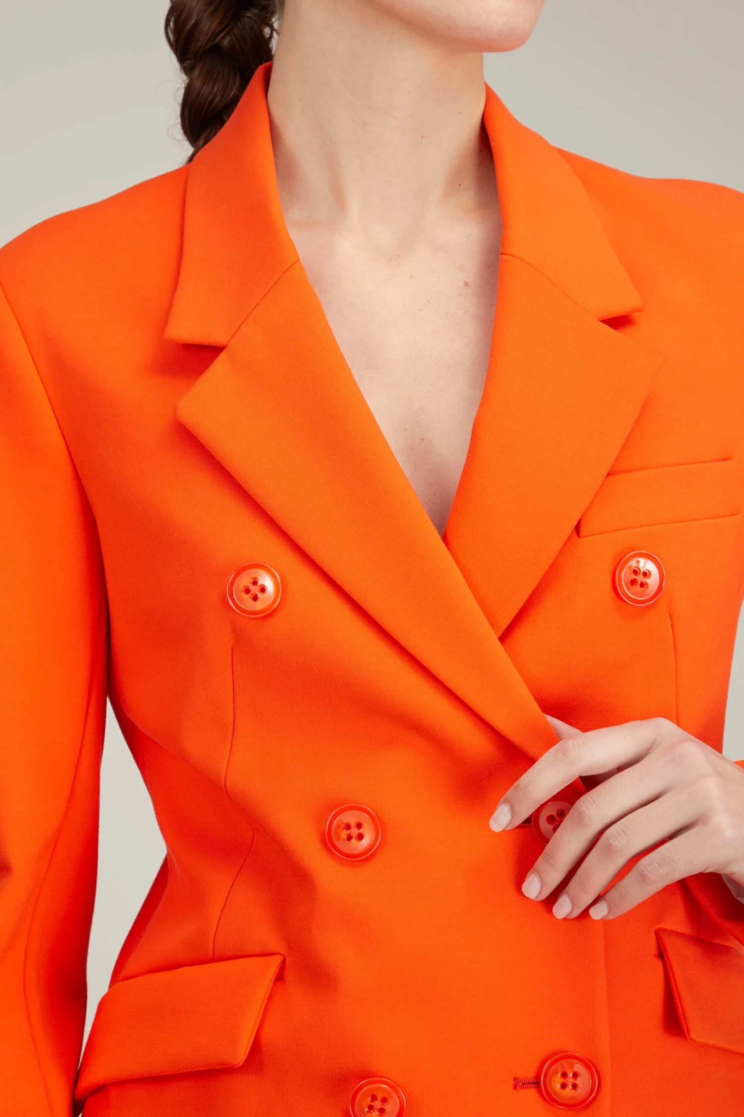 DOROTHEE SCHUMACHER Emotional Essence Jacket In Spiced Orange 7 DOROTHEE SCHUMACHER Emotional Essence Jacket In Spiced Orange - Image 5