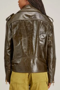 DOROTHEE SCHUMACHER Sleek Statement Jacket In Dark Green 9 DOROTHEE SCHUMACHER Sleek Statement Jacket In Dark Green -DOROTHE Clothing Shop dorothee schumacher sleek statement jacket in dark green 3