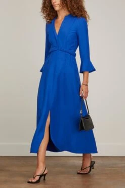 New Products -DOROTHE Clothing Shop dorothee schumacher summer cruise dress in royal blue 1