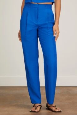 DOROTHEE SCHUMACHER Summer Cruise Pant In Royal Blue -DOROTHE Clothing Shop dorothee schumacher summer cruise pant in royal blue 2