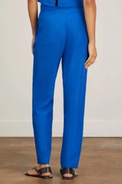 DOROTHEE SCHUMACHER Summer Cruise Pant In Royal Blue -DOROTHE Clothing Shop dorothee schumacher summer cruise pant in royal blue 3