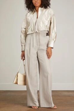 New Products -DOROTHE Clothing Shop dorothee schumacher summer cruise pant in soft beige 1