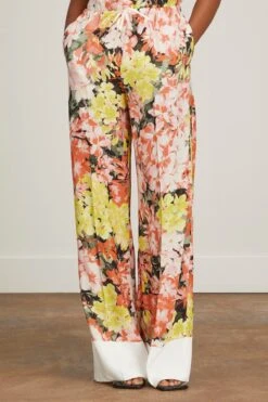 Dries Van Noten Puvis Long Pant In Orange 8 Dries Van Noten Puvis Long Pant In Orange -DOROTHE Clothing Shop dries PuvisLongPleatPantinBlush 2