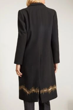 Dries Van Noten Richy Embroidery Coat In Black 10 Dries Van Noten Richy Embroidery Coat In Black -DOROTHE Clothing Shop dries RichyEmbroideryCoatinBlack 3