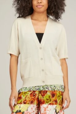 Dries Van Noten Tulie Cardigan In Ecru -DOROTHE Clothing Shop dries TulieCardiganinEcru 2