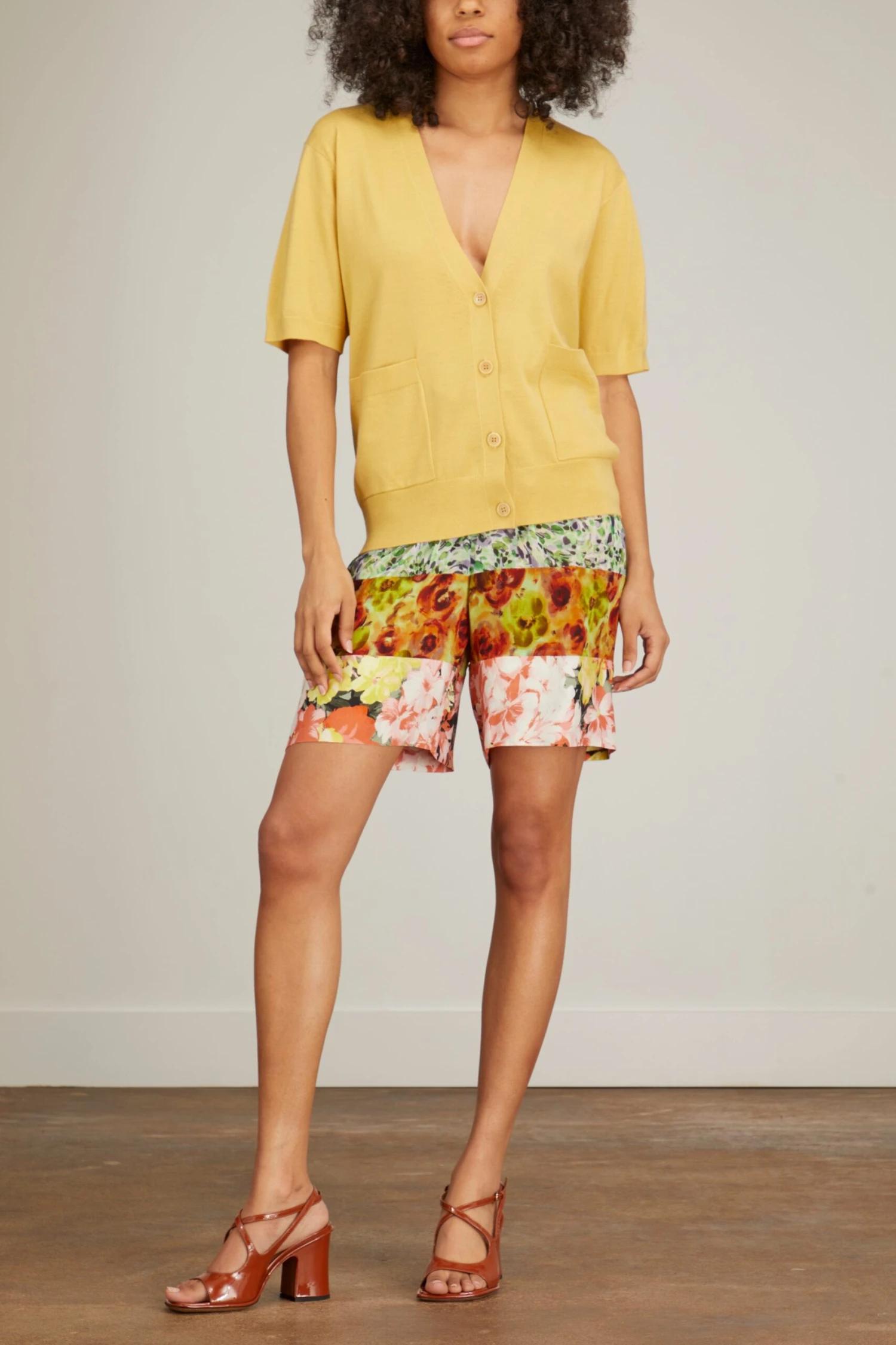 Dries Van Noten Tulie Cardigan In Pale Yellow 4 Dries Van Noten Tulie Cardigan In Pale Yellow - Image 2